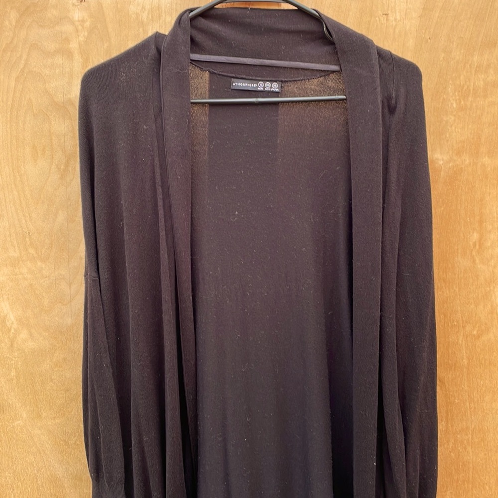 Black cardigan